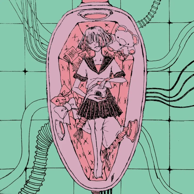 『君がおはようを言うまでの「」』 零度poolアートワーク