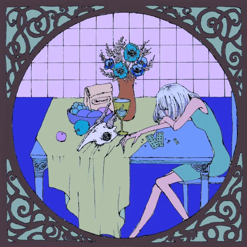 「オラン・ザ・ピンとの電気交流」 零度poolアートワーク