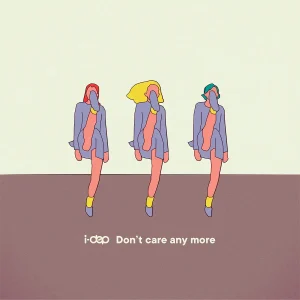 「Don’t care any more」i-dep アートワーク