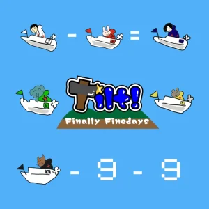 「Tilt!」Finally Finedaysアートワーク