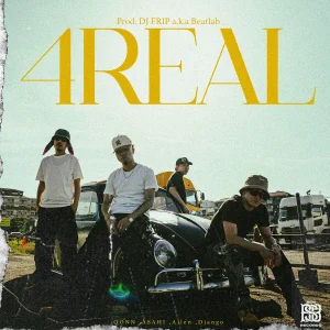 「4REAL」 Back Street Bluesアートワーク