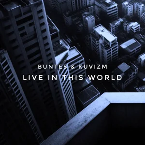 「Live in this world」buntes & KUVIZMアートワーク