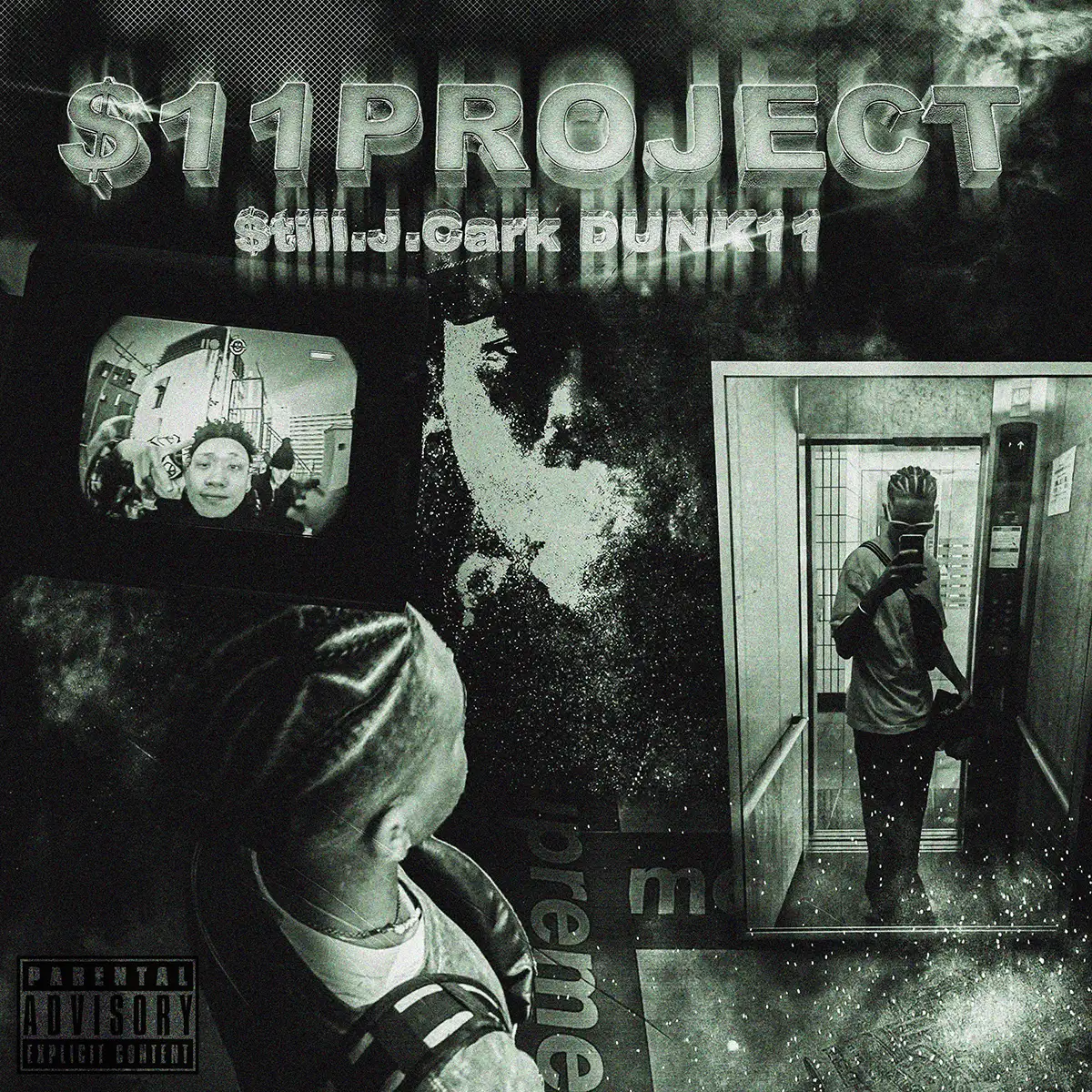 「$11PROJECT feat. DUNK 11」$till.J.Carkアートワーク