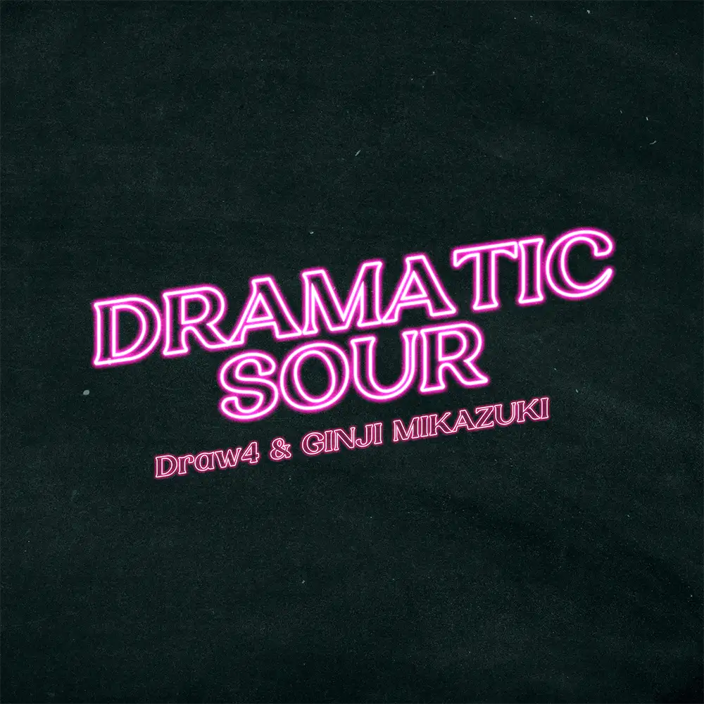 「DRAMATIC SOUR」Draw4, GINJI MIKAZUKI アートワーク