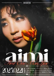 aimi - First One Man Liveフライヤー