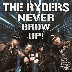 『NEVER GROW UP!』THE RYDERSアートワーク