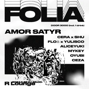 『FOLIA / Amor Satyr (FR)』フライヤー