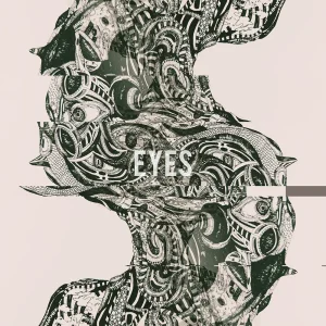 『EYES』BATROICA METAL SUMMER JACKETアートワーク