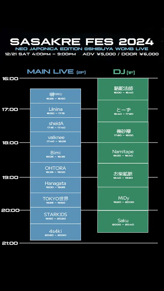 タイムテーブル