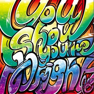 「You Show You're Alright」oookay!!!アートワーク