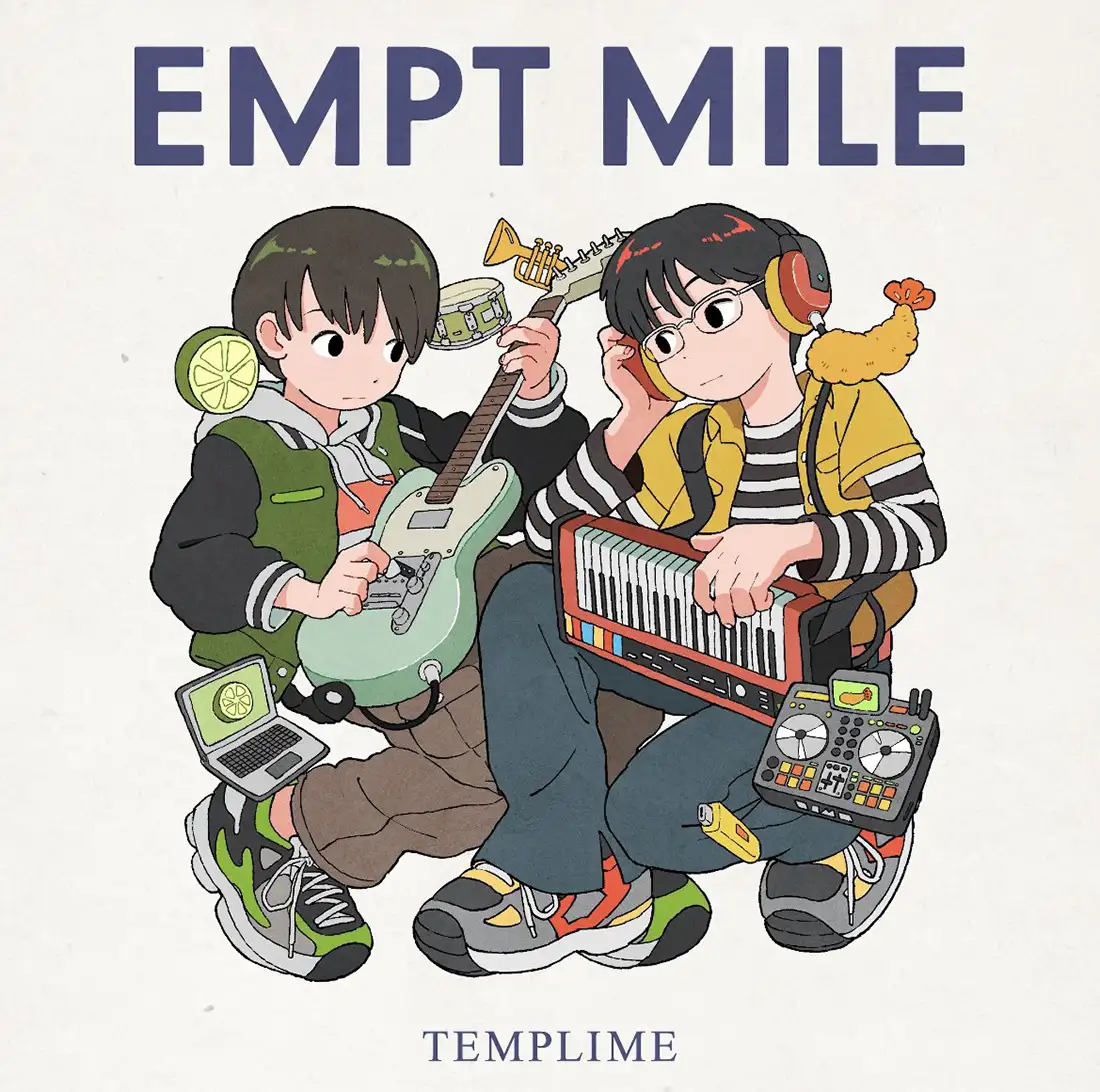 『EMPT MILE』/ TEMPLIMEアートワーク