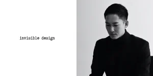 invisible designロゴとアー写