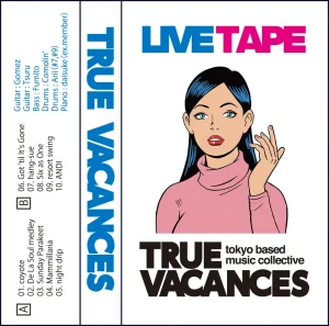 『LIVE TAPE』TRUE VACANCESアートワーク