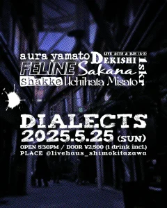 『DIALECTS』フライヤー