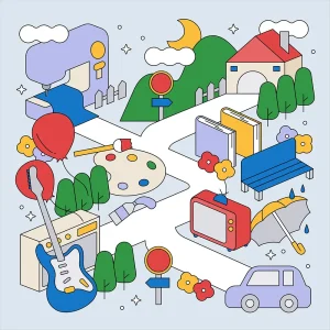 「Highway」/ cinnamonsアートワーク