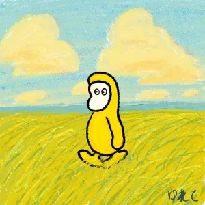 「ゆれて」マコトコンドウアートワーク