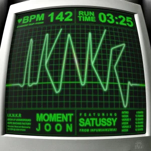 「I.K.N.K.R.」 Moment Joon & SATUSSY(from 韻踏合組合)アートワーク