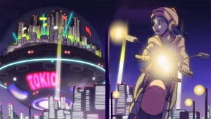 「TOKIO」× Parallel 80 / Newtroアートワーク