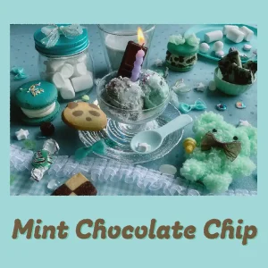 「Mint Chocolate Chip」梨炭酸（pear soda）アートワーク