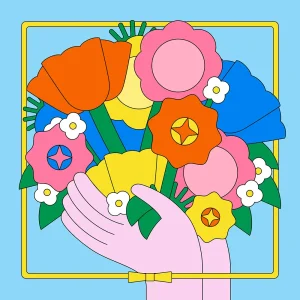 「I’m in love」cinnamonsアートワーク