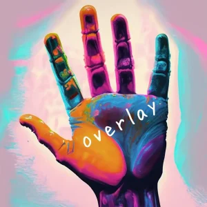 「overlay」放課後ホタルアートワーク