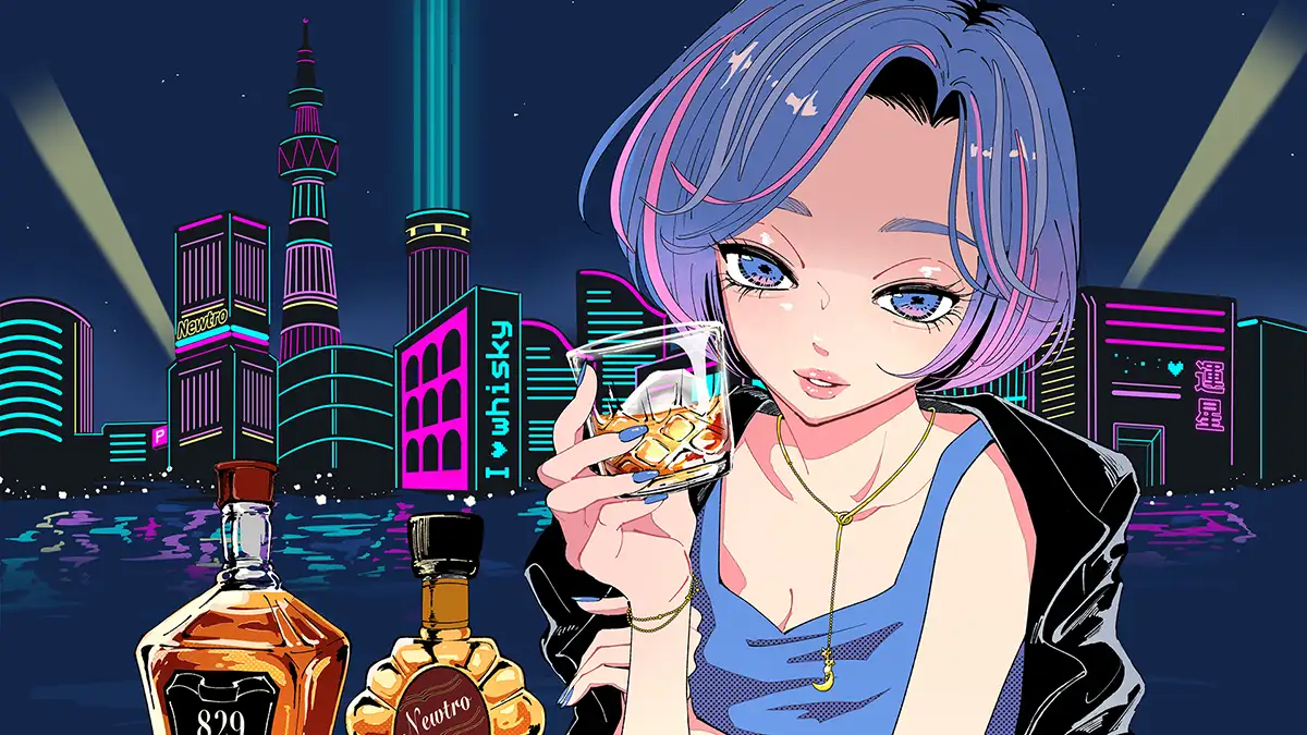 「ウイスキーが、お好きでしょ × DJ HASEBE feat. Natsu Summer」サムネ