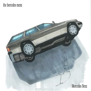「Mercedes Benz」the bercedes menzアートワーク