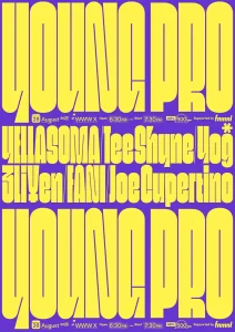 『YOUNG PRO』フライヤー