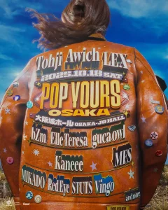 『POP YOURS OSAKA 2025』フライヤー