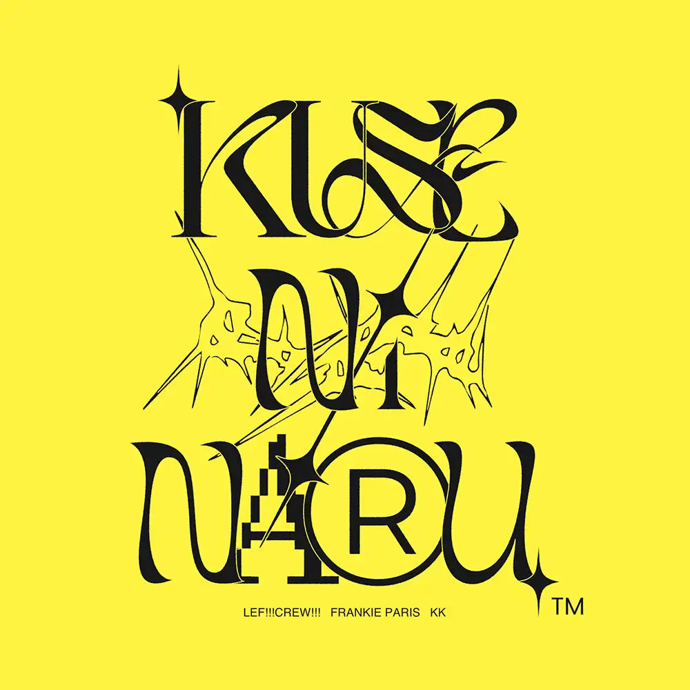 「KUSENI-NARU (Like A Bird)」FRANKIE PARIS, LEF!!!CREW!!!, KKアートワーク