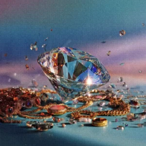 「Glam Up」 me-mai, MALIYAアートワーク