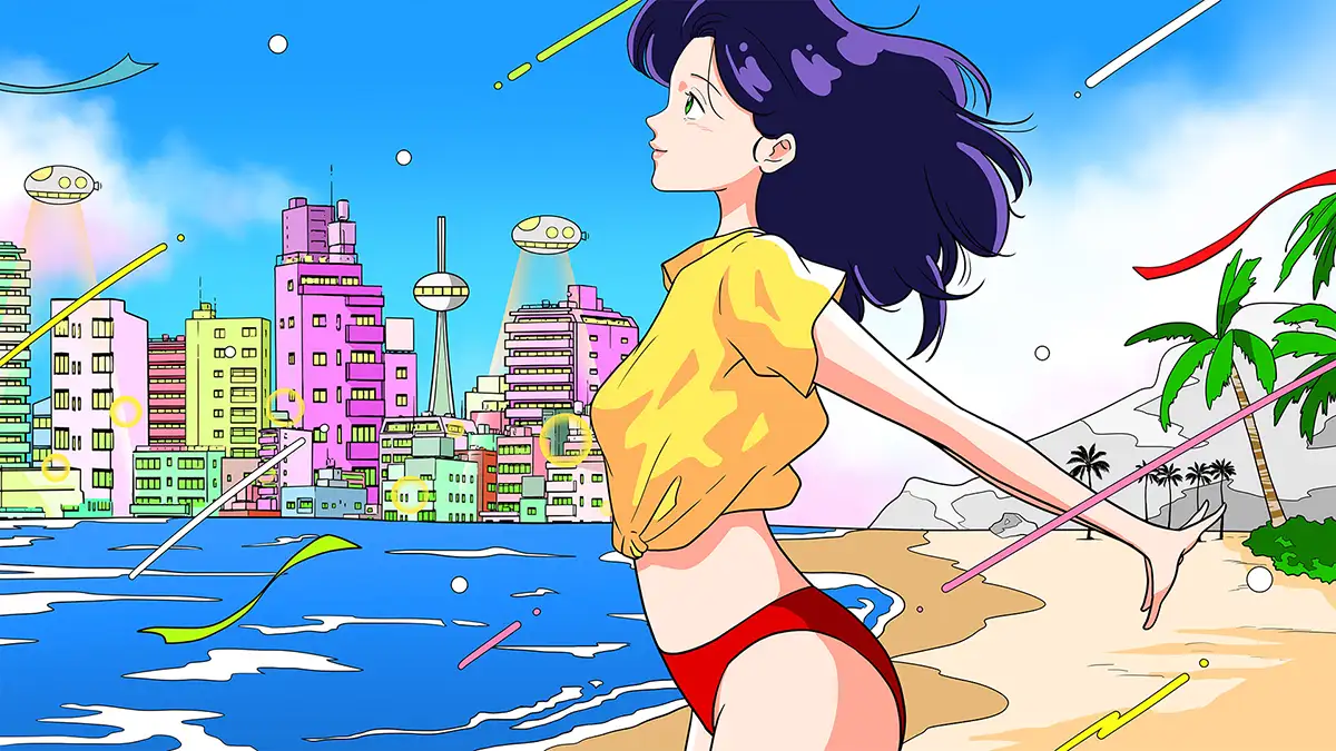 「夏の日の1993」× peeto / Newtroアートワーク