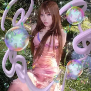 『ikillikill』 cyber milkちゃんアートワーク