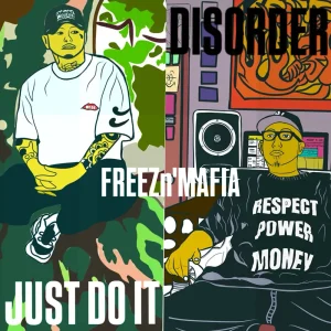 「FREEZ’n’MAFIA」 FREEZ × BIG Iz' MAFIAアートワーク