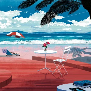 「水平線でつかまえて feat. 山﨑夢羽」k.o.i. noteアートワーク