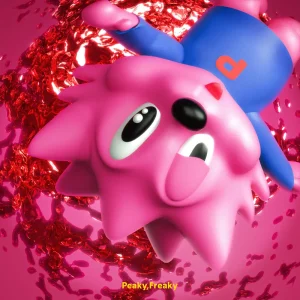 「Peaky,Freaky」/ Puffアートワーク