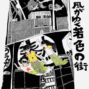 『風がゆく若色の街』奏人心アートワーク