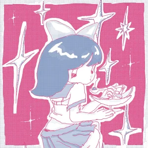 「魔法少女のべんきょう部屋」 あすなろ白昼夢アートワーク