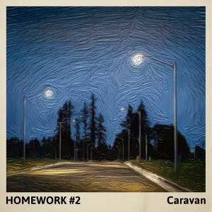 『HOMEWORK #2』Caravanアートワーク