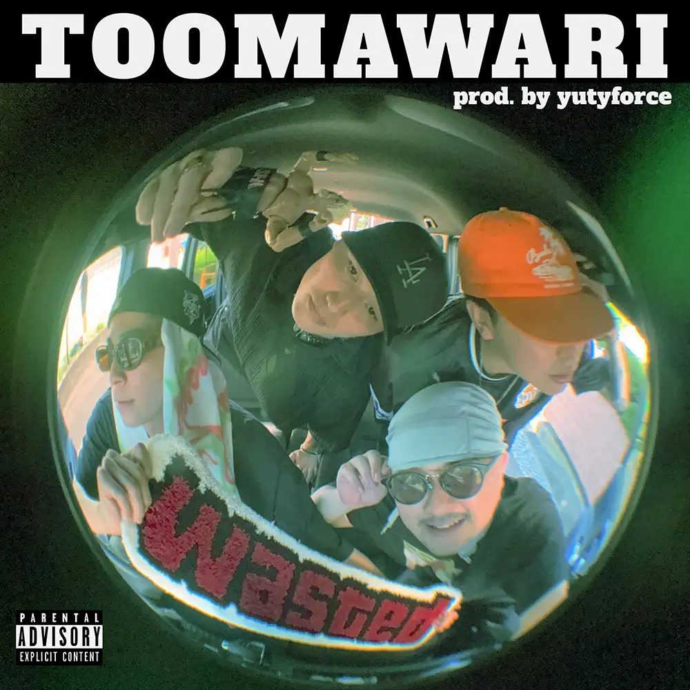 「TOOMAWARI」Contrail Clubアートワーク