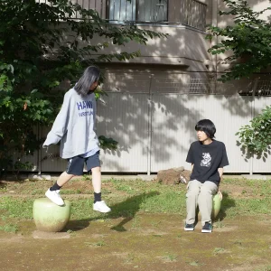 「薔薇と野獣 / BABY BLUE」帰国子女＆sz2uアートワーク