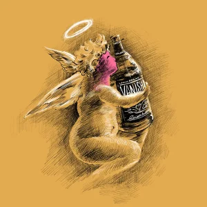 「バニシング」ランチブレイクアートワーク