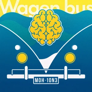 『ワーゲンバス』mohutoneアートワーク