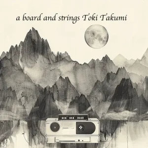 『Pre:Gorge "a board and strings"』Toki Takumiアートワーク