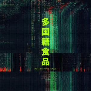 「MULTI NATIONAL FOODS」湯浅佳代子 & 箸本智 feat. MACROMANCEアートワーク