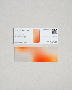 『a soul journey』フライヤー