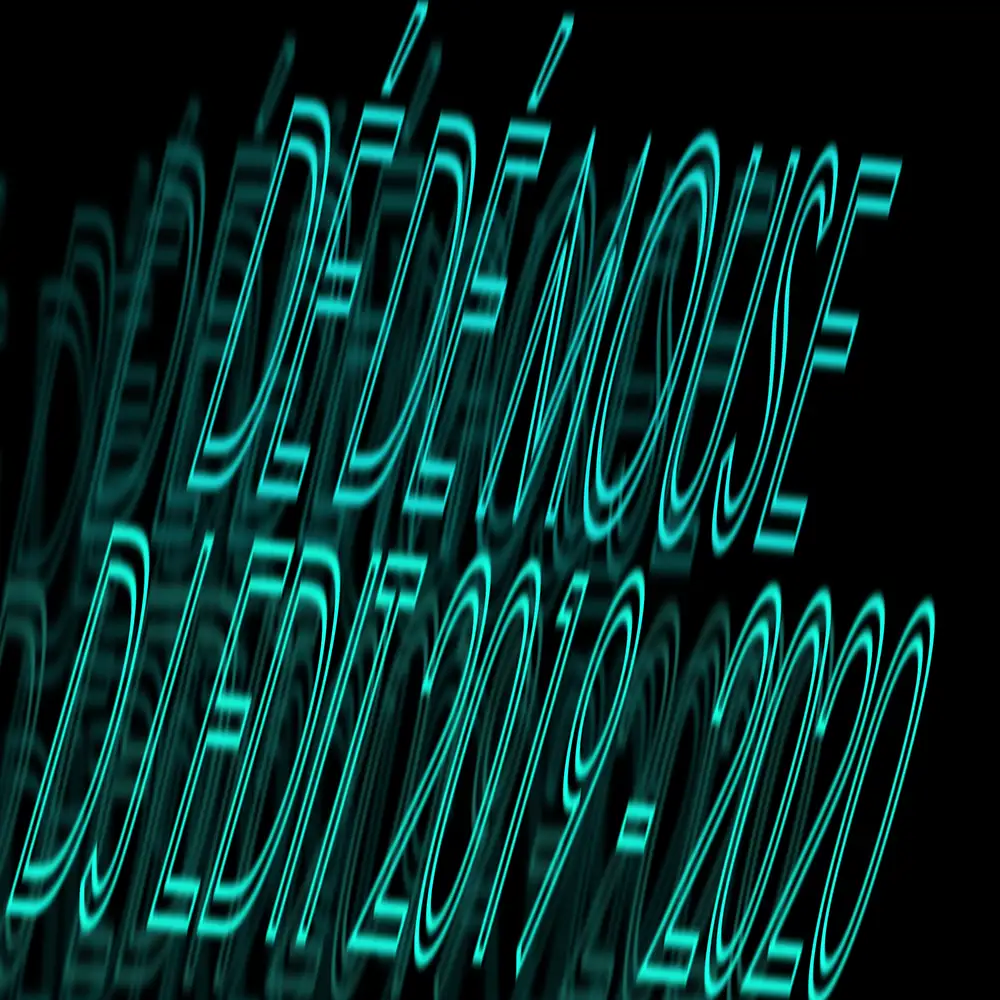 『DÉ DÉ MOUSE DJ EDIT 2019-2020』 DÉ DÉ MOUSEアートワーク