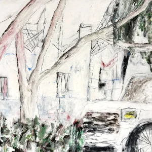 「How (i fall into your eyes?)」 Jurassic Boysアートワーク