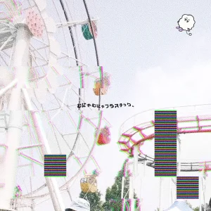 「トーキョーディスティニーランド」むにゃむにゃプラスチック。アートワーク