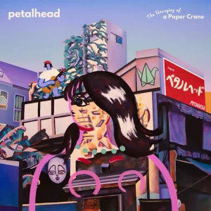 『The Uncaging of a Paper Crane』petalheadアートワーク